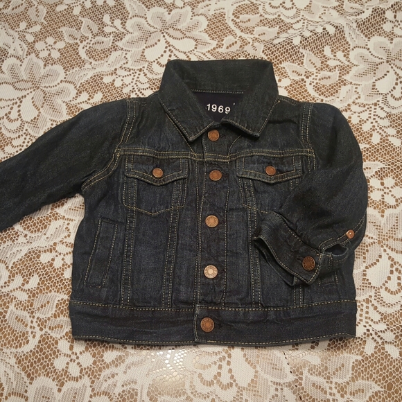 🎉HP🎉 BABY GAP 1969 DENIM JEAN JACKET 18-24 MONTH - Picture 2 of 5
